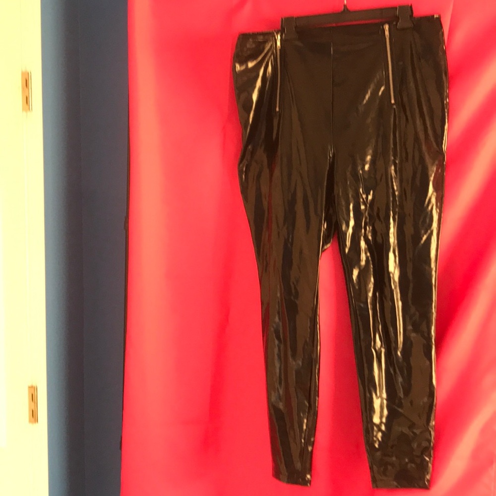 Forever 21 Plus Vinyl Pants